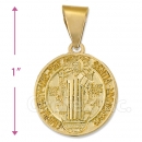 CH2-39  Gold Layered San Benito Charm