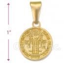 CH2-40  Gold Layered San Benito Charm