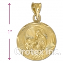 CH27-6G Gold Layered Charm