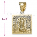 Orotex Gold Layered Charm