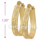 EH027 Gold Layered Hoop Earrings