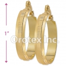 EH030 Gold Layered Hoop Earrings