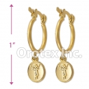 EH117 Gold Layered Hoop Earrings