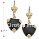 EL069 Gold Layered Long Earrings