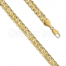 Orotex Gold Layered Cuban Yellow Pave Gauge 250