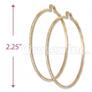 Orotex Gold Layered Hoop Earrings