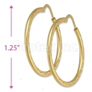 Orotex Gold Layered Hoop Earrings