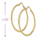 Orotex Gold Layered Hoop Earrings