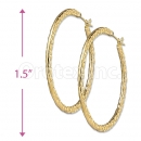 Orotex Gold Layered Hoop Earrings