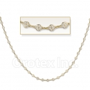 Orotex Gold Layered Fancy Necklace