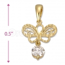 Orotex Gold Layered Fancy Charm