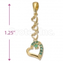 Orotex Gold Layered Fancy Charm