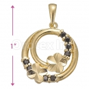 Orotex Gold Layered Fancy Charm