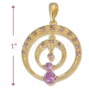 Orotex Gold Layered Fancy Charm