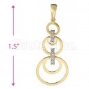 Orotex Gold Layered Fancy Charm