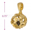 Orotex Gold Layered Fancy Charm