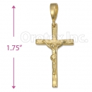 Orotex Gold Layered Cross