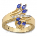 Orotex Gold Layered CZ Women's Ring