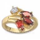 Orotex Gold Layered CZ Women's Ring