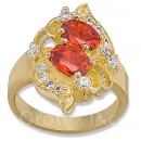 Orotex Gold Layered CZ Women's Ring