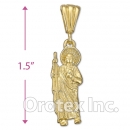 P86-19 Gold Layered Charm