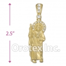 P87-6 Gold Layered Charm