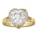 R070 Gold Layered CZ Ring