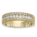 Gold Layered CZ Women’s Band