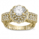 Gold Layered Fancy Cz Women’s Engagement Ring