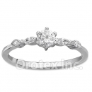 925 Sterling Silver Cz Women’s Ring