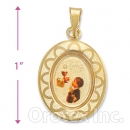 Orotex Gold Layered Pendant