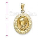 Orotex Gold Layered Charm