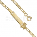 YMD112 Gold Layered Baby Bracelet